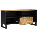 Mobile TV 100x33x46cm Legno Massello Mango e Legno Multistrato