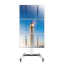 Carrello per VideoWall per 3 monitor Wally-3