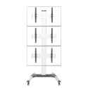 Carrello per VideoWall per 3 monitor Wally-3