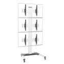 Carrello per VideoWall per 3 monitor Wally-3