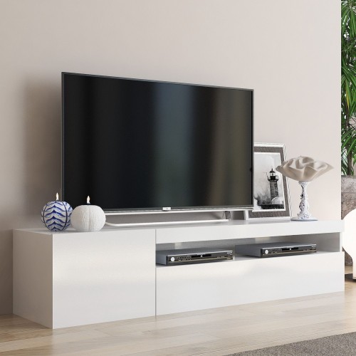 Porta TV in legno 150 cm Bandol White