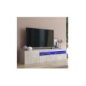 Porta TV in legno MDF Bandol 150 Cement