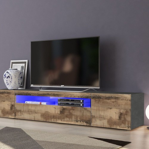 Mobile per TV moderno Bandol 200 Slate Maple