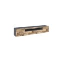 Mobile per TV moderno Bandol 200 Slate Maple