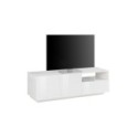 Madia porta TV design moderno Annabel 2A/1C/1V White