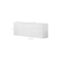 Mobile porta TV design Teodor 2A/3C White