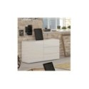 Mobiletto porta TV design Teodor 1A/3C White