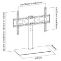 Supporto TV da tavolo da 32-55" regolabile in altezza Derby